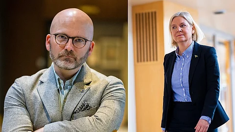 Charlie Weimers (SD) vs Magdalena Andersson (S)