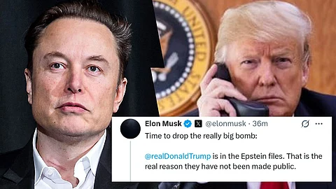 Storbråk mellan Musk och Trump