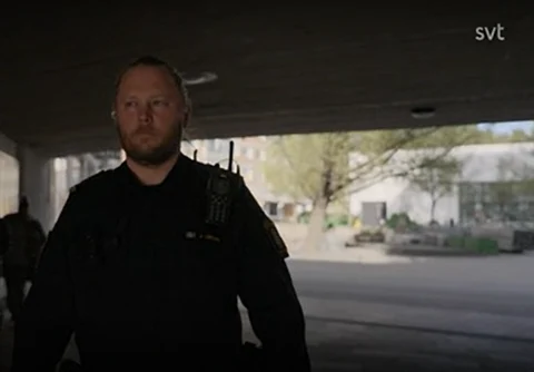 Johan Löfling, polis