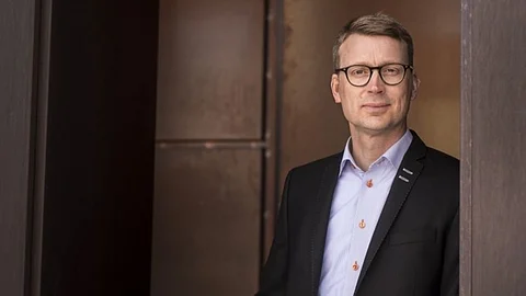 "Vi levererar inte el och värme gratis, utan vi får betalt", säger Joachim Nordin, vd för Skellefteå Kraft.