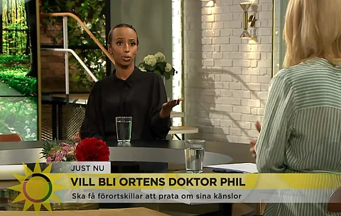 TV4:s "Doktor Phil" anlitade gängkriminell för att mordhota exets mamma