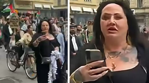 Palestinaaktivisten Åsa Söderberg