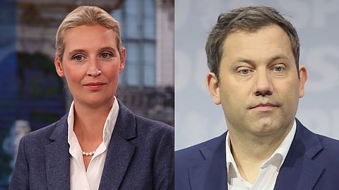 Alice Weidel (AfDs partiledare), Lars Klingbeil (SPDs partiledare) | Foto: Wikipedia Commons