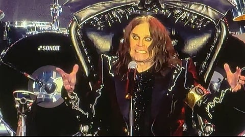 Ozzy Osbourne höll sin sista konsert i Birmingham på lördagen.