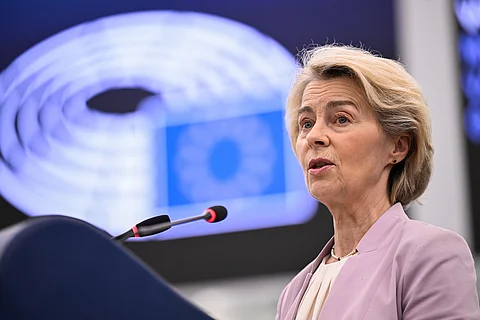 Europeiska kommissionens ordförande Ursula von der Leyen.