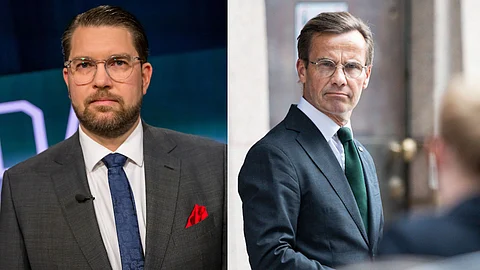 Moderata toppar hyllar Åkesson – veteraner överväger att lämna partiet