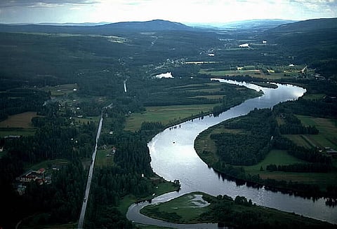 Riksväg 62 vid Klarälven