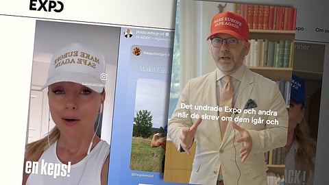 Expo publicerade en artikel om Jessica Stegruds (SD) kepsutlottning.