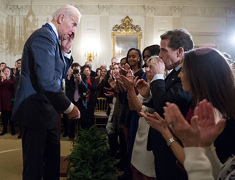 Joe Biden med sin son Hunter Biden