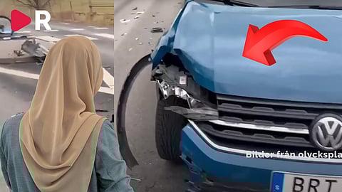 Ramadanfastande kvinna bakom svår bilolycka – svensk flicka svårt skadad