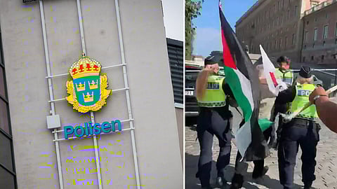 Polisen: Demonstrationerna runt riksdagen har ”ökat markant” – bevakas dygnet runt