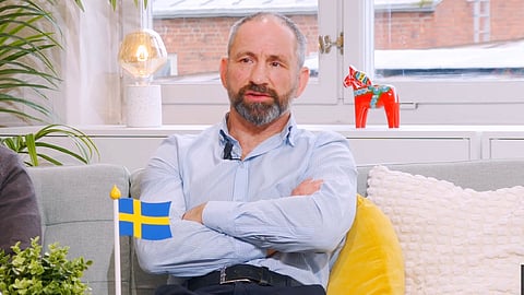 Paolo Roberto medverkade även i Riks "Morgongänget" på onsdagen.
