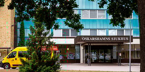 Oskarshamns sjukhus.
