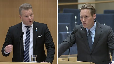 Alexander Christiansson (SD) & Björn Wiechel (S)