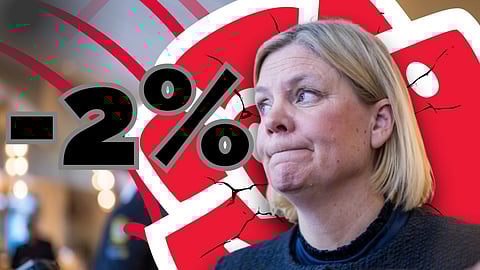 Socialdemokraterna tappar i ny oktobermätning