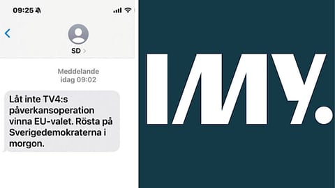 Integritetsskyddsmyndigheten fäller SD för sms-utskick