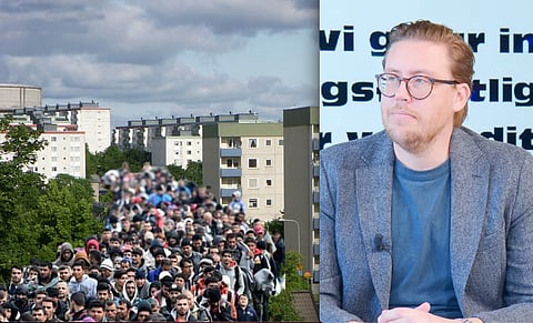 Stödet för minskat flyktingmottagande nästan uppe på rekordnivåer