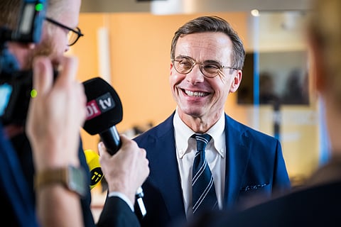 Statsminister Ulf Kristersson (M)