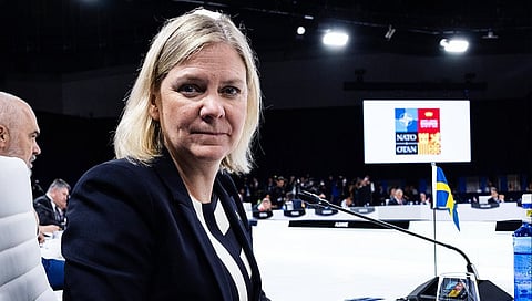 Nyckelperson nära Magdalena Andersson röjde Nato-uppgifter – fick behålla toppjobb