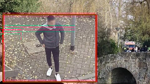 Enamullah O. på brottsplatsen