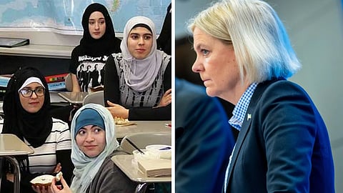 Genrebild & Magdalena Andersson (S)