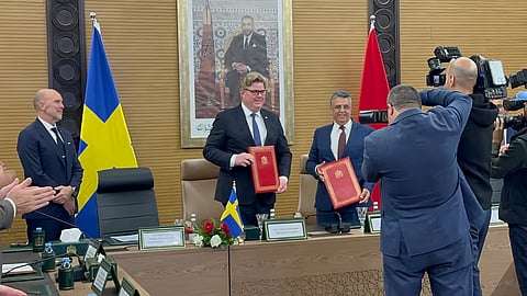 Sverige och Marocko skriver under samarbete mot gängkriminalitet