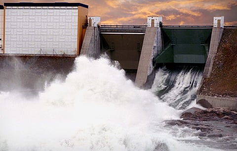 Porjus vattenkraftverk i Lappland.
