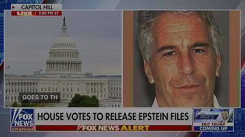 Frågan om Jeffrey Epstein-dokumenten röstades igenom i Representanthuset på tisdagen.