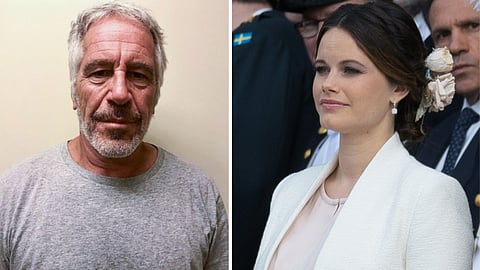 Sexförbrytaren Jeffrey Epstein och prinsessan Sofia