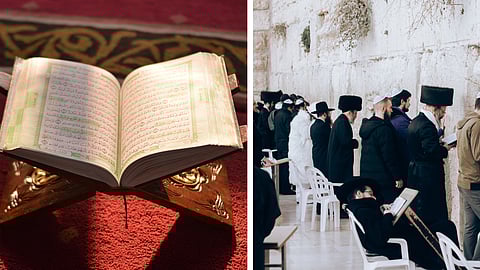 Här är versen som talar om massmord på judar på "domedagen"