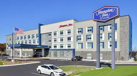 Hampton Inn Lakeville property i Minneapolis.