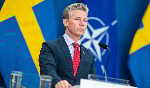 Försvarsminister Pål Jonson (M)