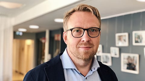 Henrik Sundström, kommunalråd för Moderaterna i Uddevalla.