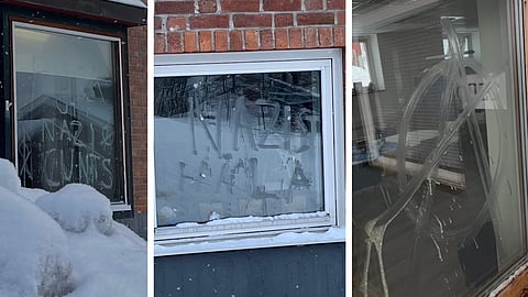 SD:s partilokal vandaliserad i Örnsköldsvik