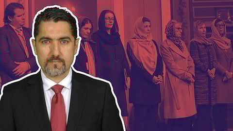 Världens första "feministiska regering" besöker Iran under de rödgrönas tid vid makten.