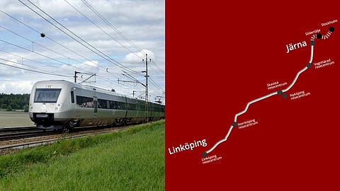 Ostlänken ska koppla samman Stockholmsregionen med Östergötland.