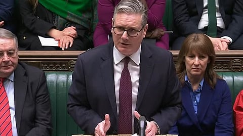 Premiärminister Keir Starmer grillades hårt av oppositionen under onsdagen.