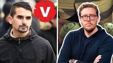 Showan Shattak till vänster.