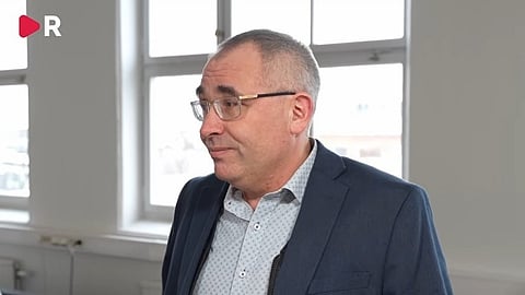 Christian Steinbeck intervjuas av Riks Veronika Åström om det rekordhögaelpriset i norr.