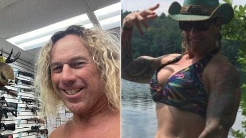 Robert Dorgan, som också kallade sig Roberta Esposito, sköt delar sin familj under en hockeymatch.