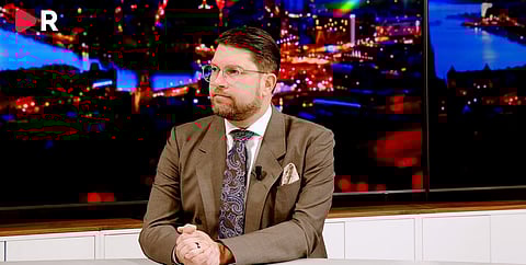 Jimmie Åkesson gästar Riks.