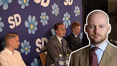 Riksdagsseminarium om svenskfientlighet där pojkar som utsatts för förnedringsvåld fick komma till tals. Av alla riksdagspartier dök endast SD upp.