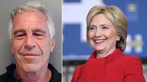 Jeffrey Epstein, Hillary Clinton.