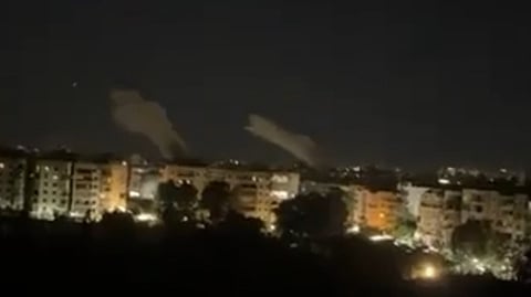 Konflikten eskalerade natten mot måndag.