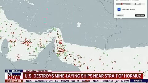 USA slår ut 16 iranska minläggare – oljepulsådern nära kollaps