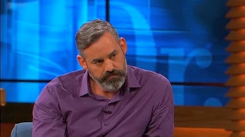 Nicholas Brendons liv kantades av missbruk och psykiska problem. Här medverkar han i Dr Phil 2017.