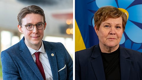 Leonid Yurkovskiy (SD) & Britt-Mari Canhasi (SD).