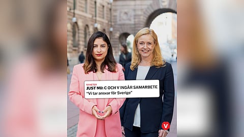 Vänsterpartiets aprilskämt: Samarbete med Centerpartiet