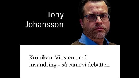 Tony Johansson (S): "Vänstern vann debatten om invandringen"