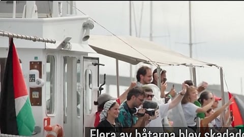 Gaza konvojledarens sexuella eskapader ombord upprör